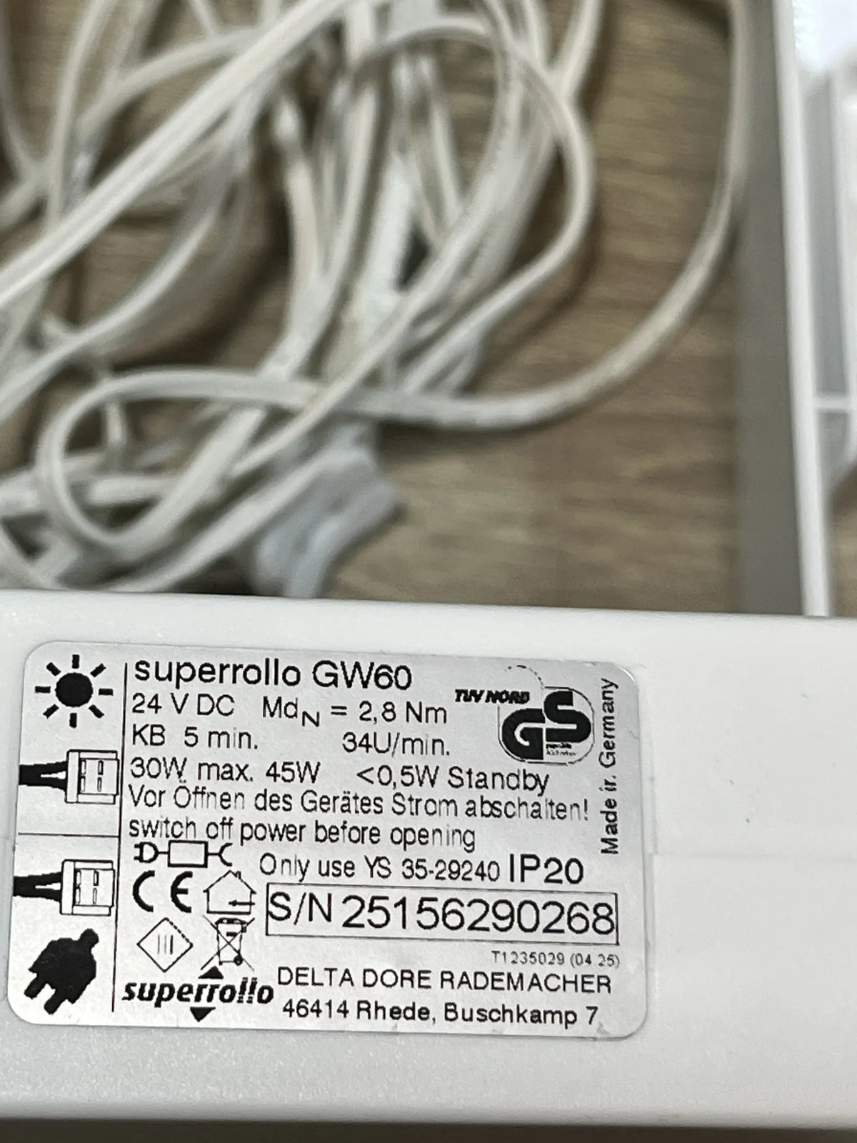 Enrollador eléctrico de correa SuperRollo