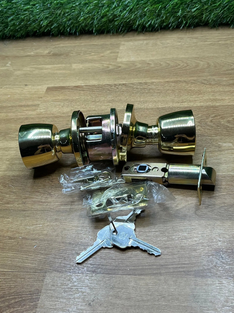Juego de Pomos para Puerta de Entrada Interior Amig