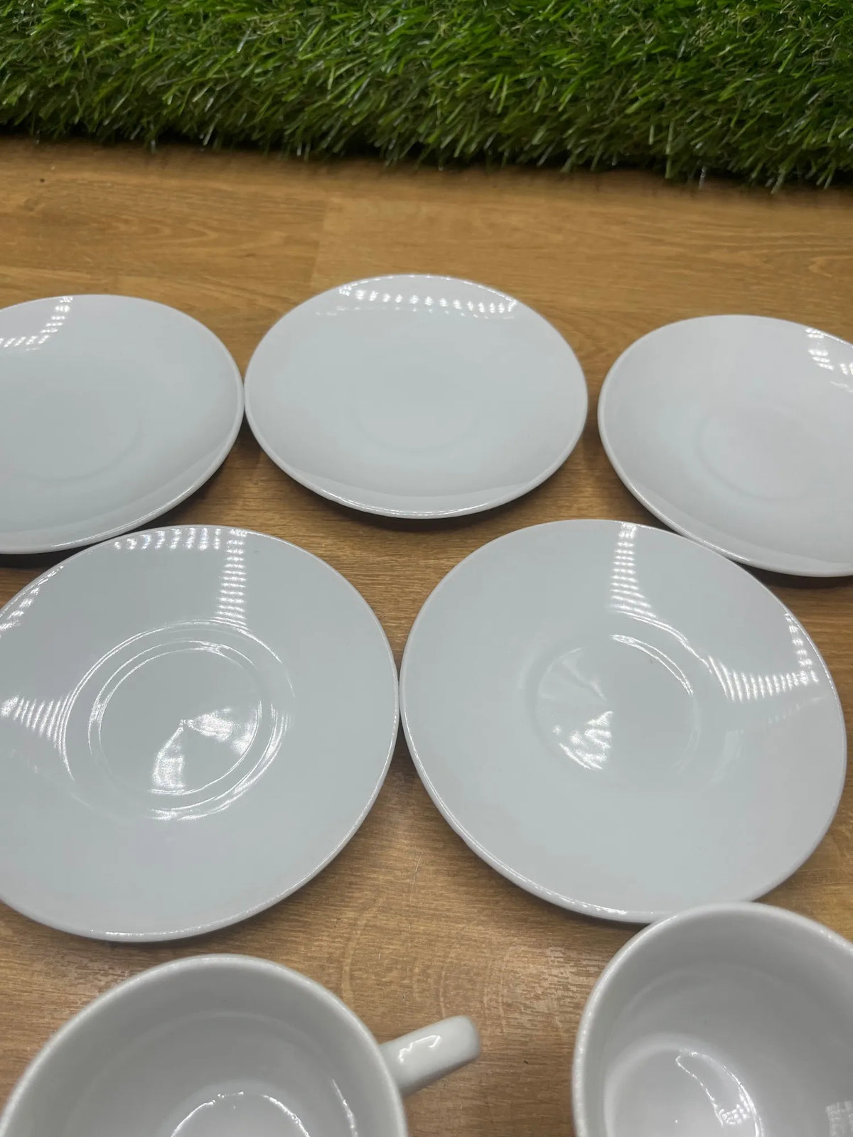 Set de 6 Tazas Con Plato Quid