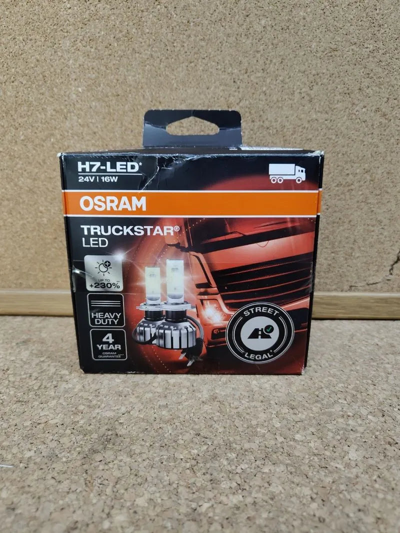 OSRAM TRUCKSTAR LED H7, para camiones