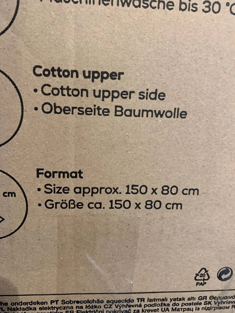 Beurer Colcha térmica UB 75 para cama