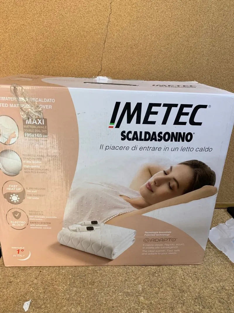 Cubrecolchón Térmico Eléctrico Doble