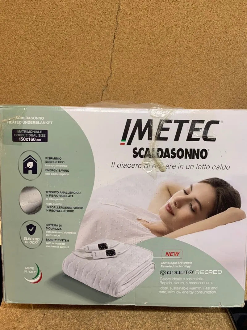 Calientacamas doble 150 x 160 cm Rapido
