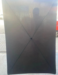 Sombrilla balcón  180x120cm negra Rethink