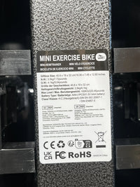 Mini Pedal de Ejercicio Estaticos para Bicicleta Uten