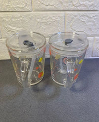 Relaxdays Set de 2 Vasos Infantiles