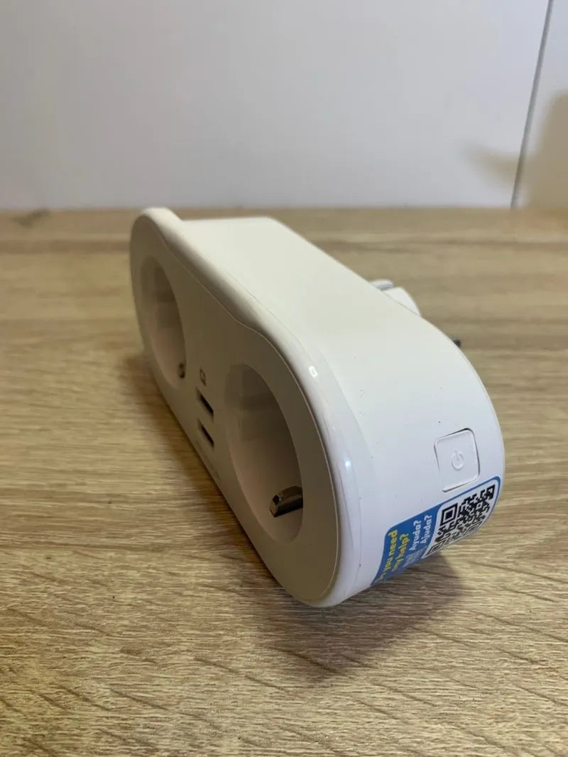 Enchufe Wifi doble inteligente Garza Smart