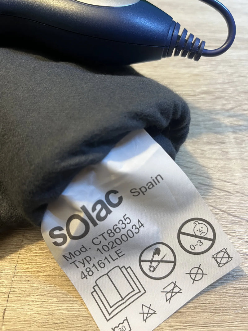 Almohadilla eléctrica térmica Solac