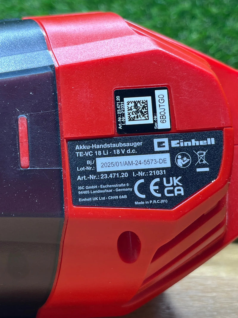 Aspiradora Manual sin Cable Einhell