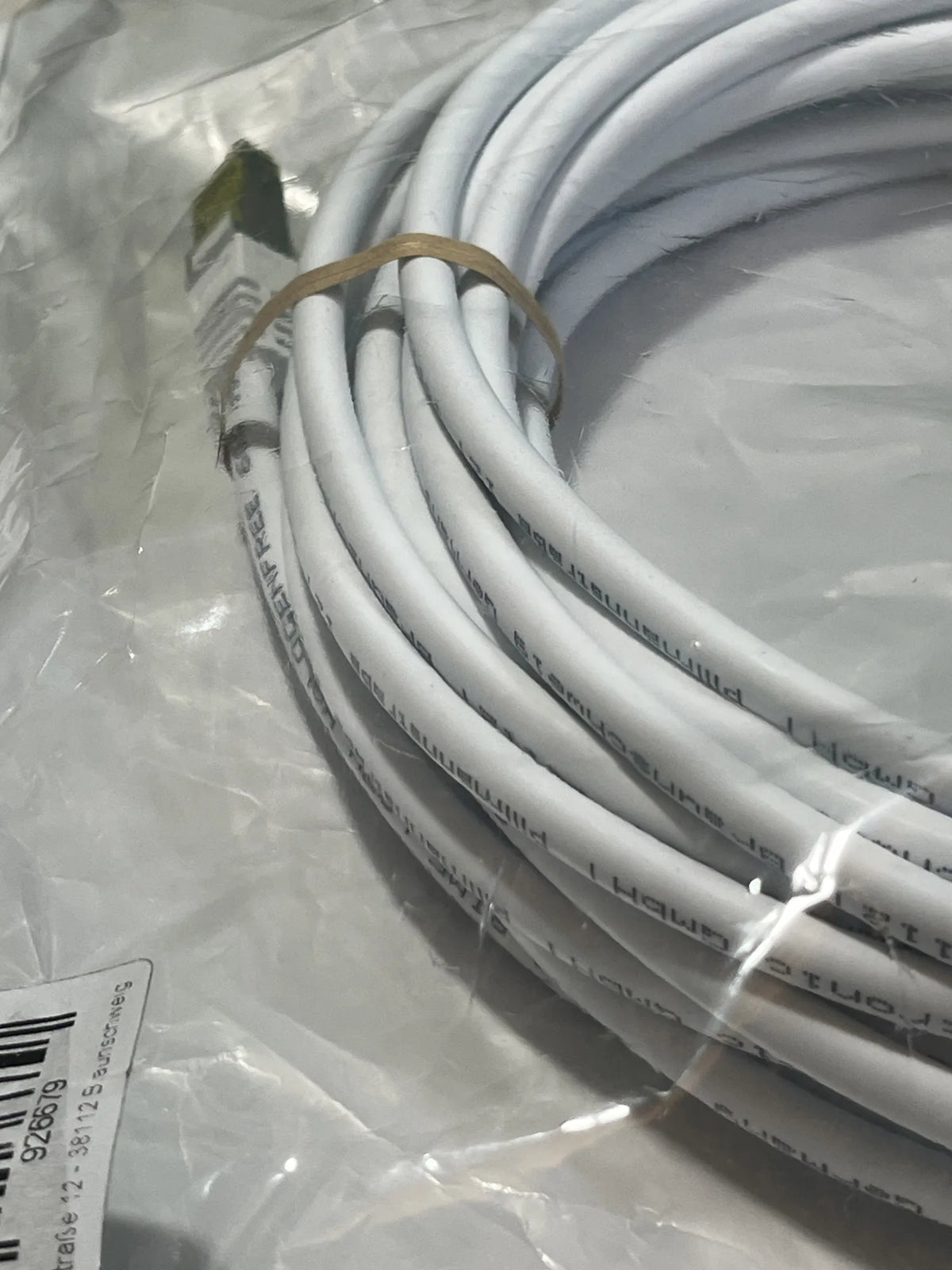 Cable de conexión RJ45 con cable raw CAT 7