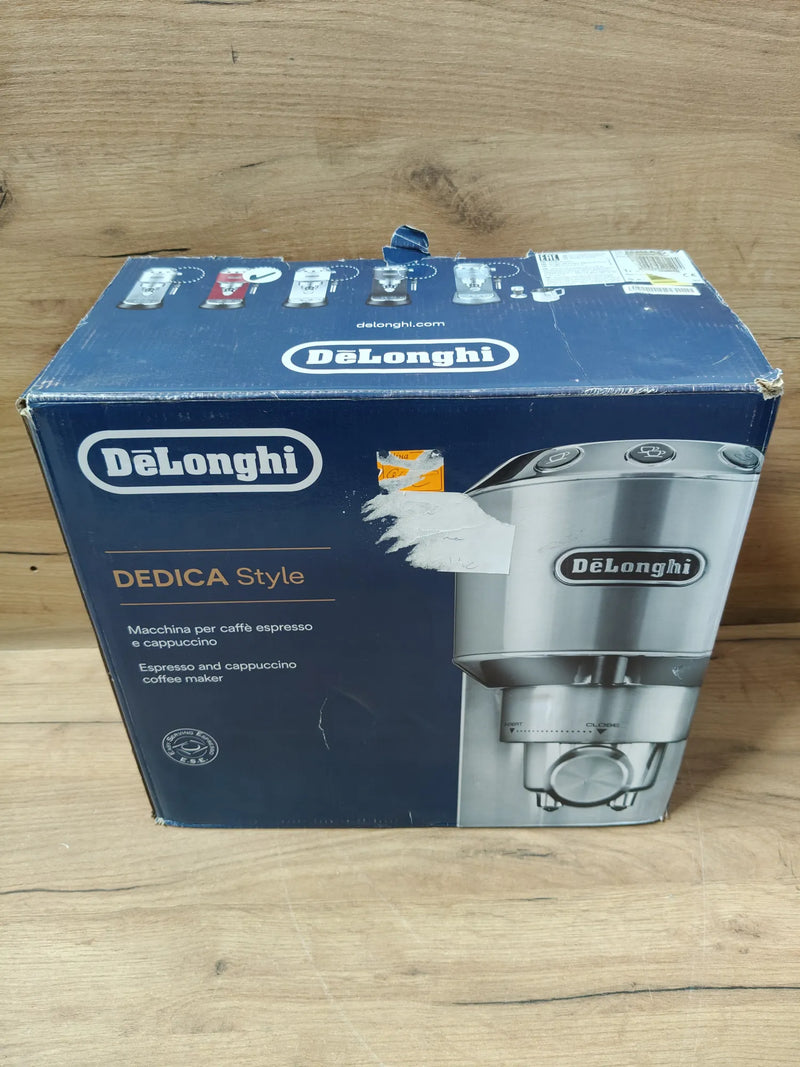 Cafetera de Bomba de Acero Inoxidable - DE'LONGHI DEDICA