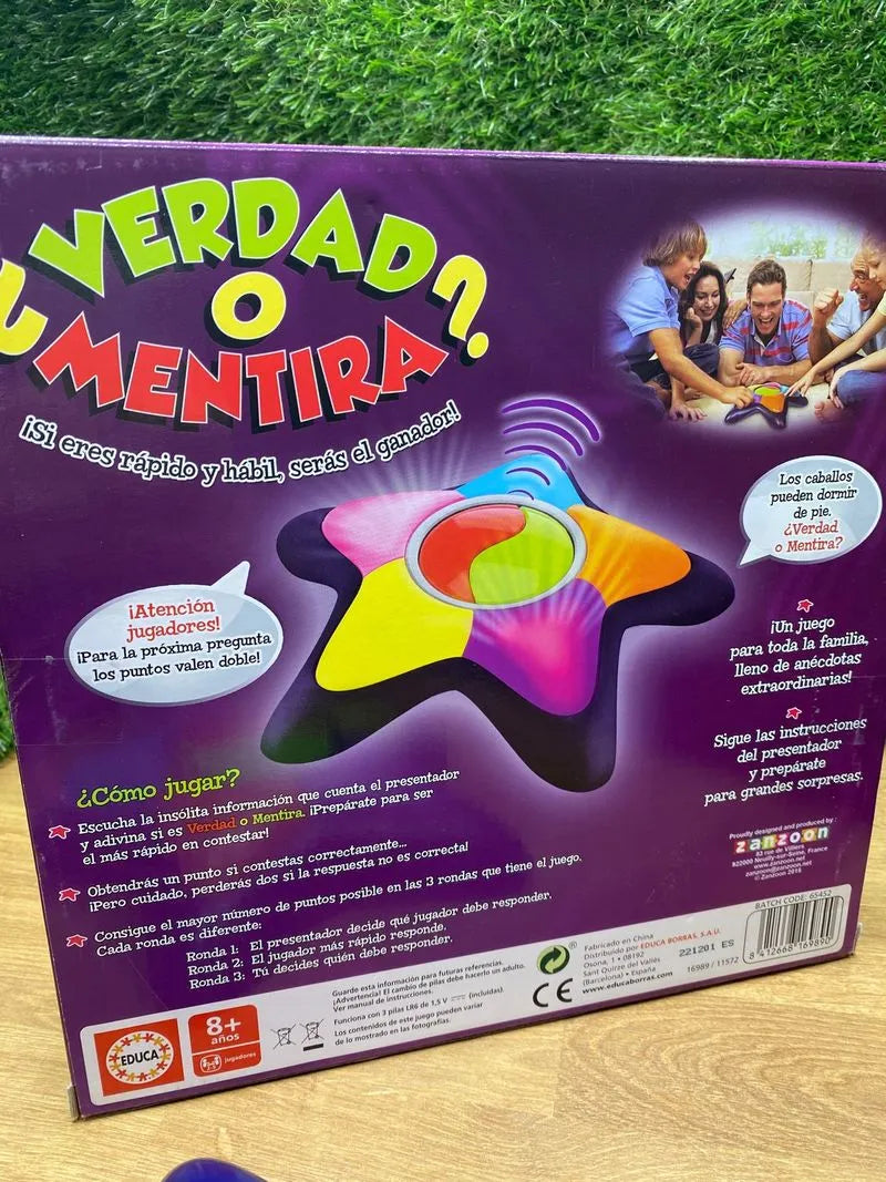 Juego de Mesa Familiar Educa