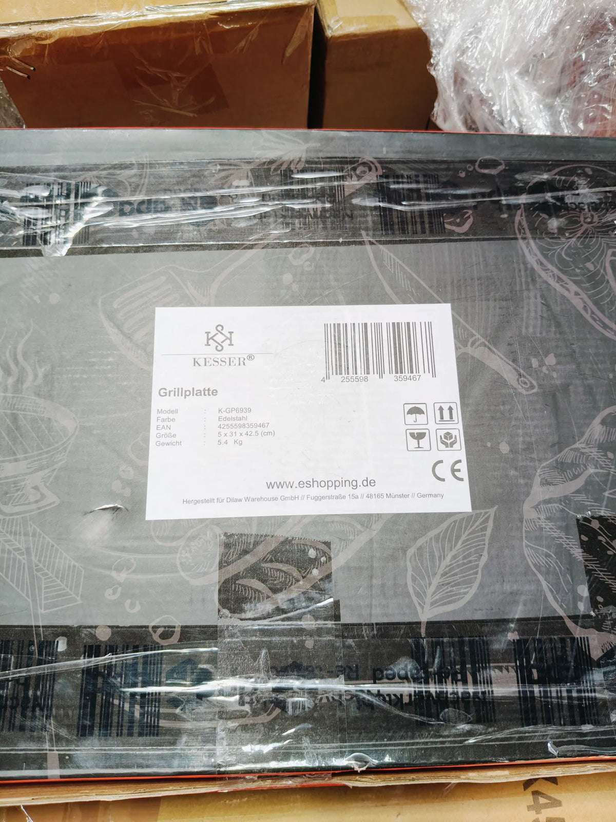 Plancha de acero inoxidable - KESSER