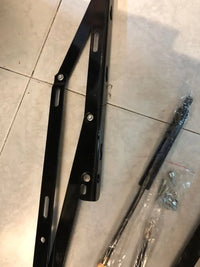 Juego de mecanismos elevables para cama canapé