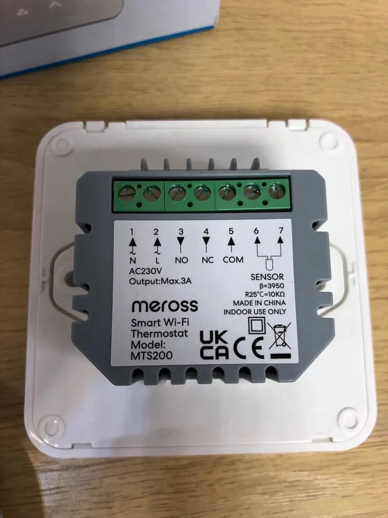 Termostato inteligente WiFi - Meross
