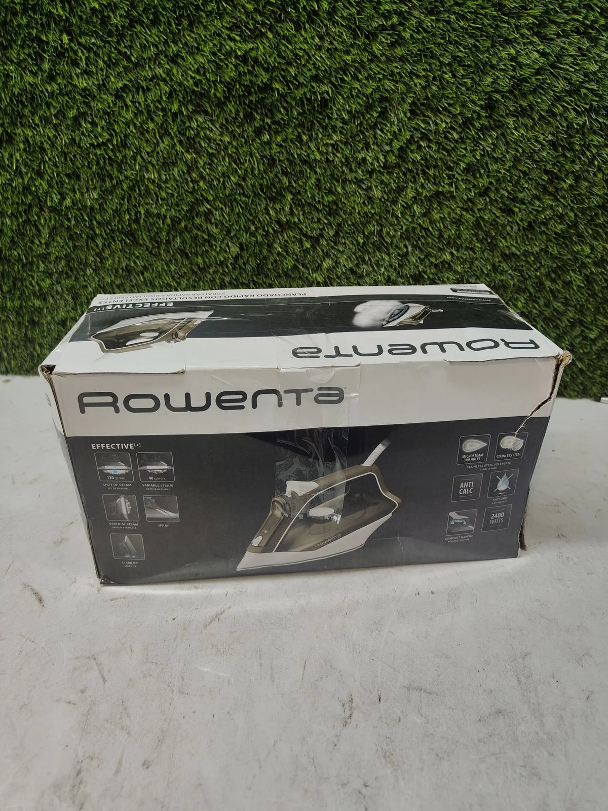 Plancha de vapor acero inoxidable - Rowenta