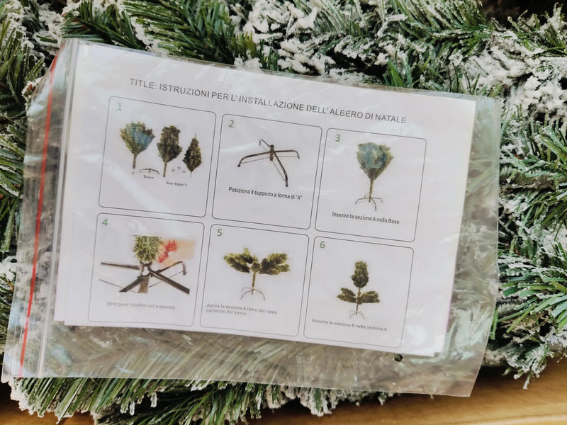Árbol de Navidad de Invierno - MEGASHOPITALIA