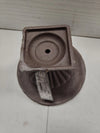 Maceta de diseño de hierro