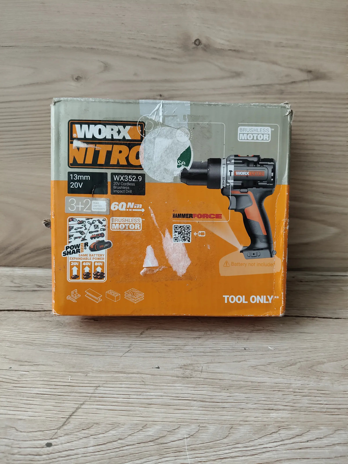 Taladro Percutor 20V - WORX