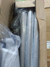 Toldo plegable para balcón gris claro
