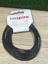 CORDÓN DE Cuero Negro 2 MM x 5 M INNSPIRO