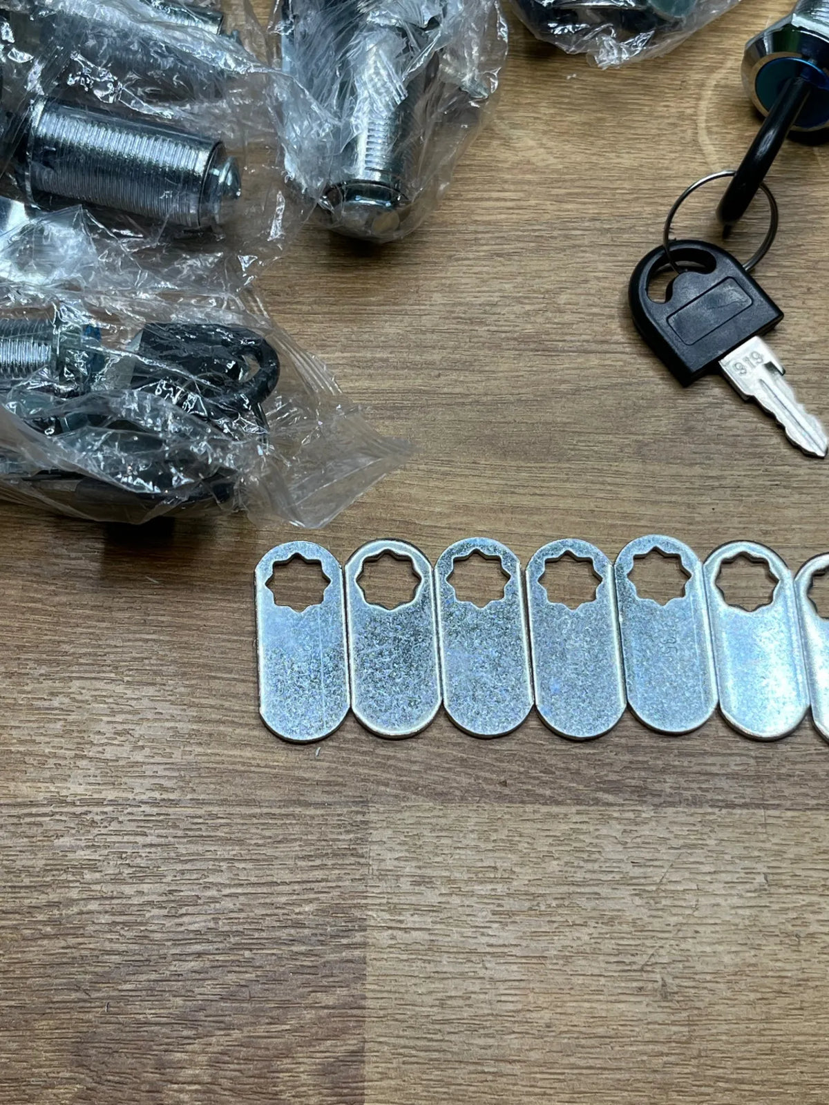 Cerraduras Taquillas con 2 placas de bloqueo