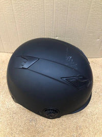 Casco Moto Negro Visera