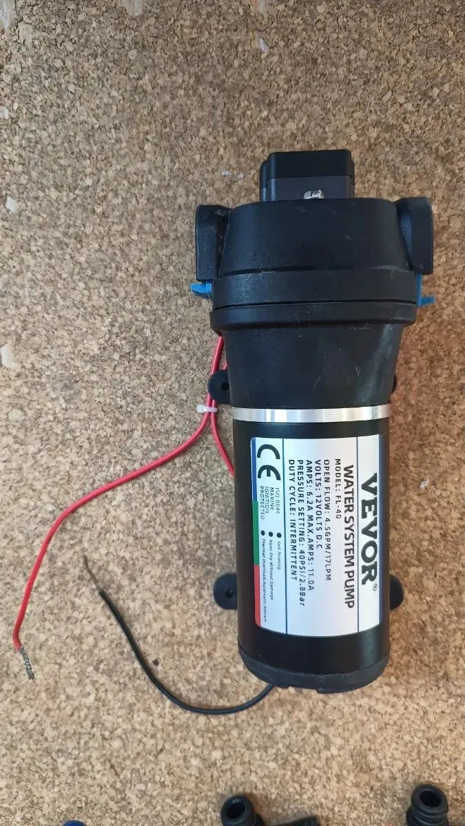 Bomba de diafragma de 12V