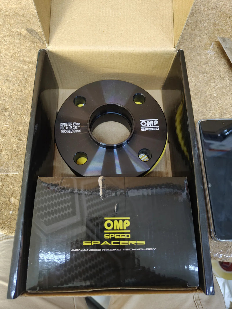 Juego de 2 Separadores Doble Centrado OMP Speed