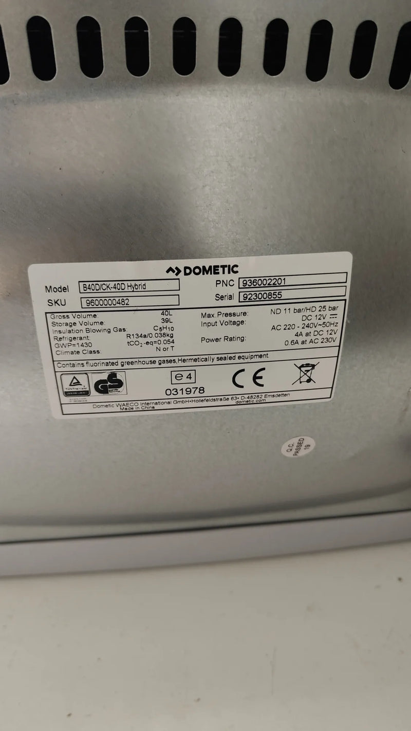 Dometic CoolFun CK 40D Hybrid Nevera y congelador híbrido portátil