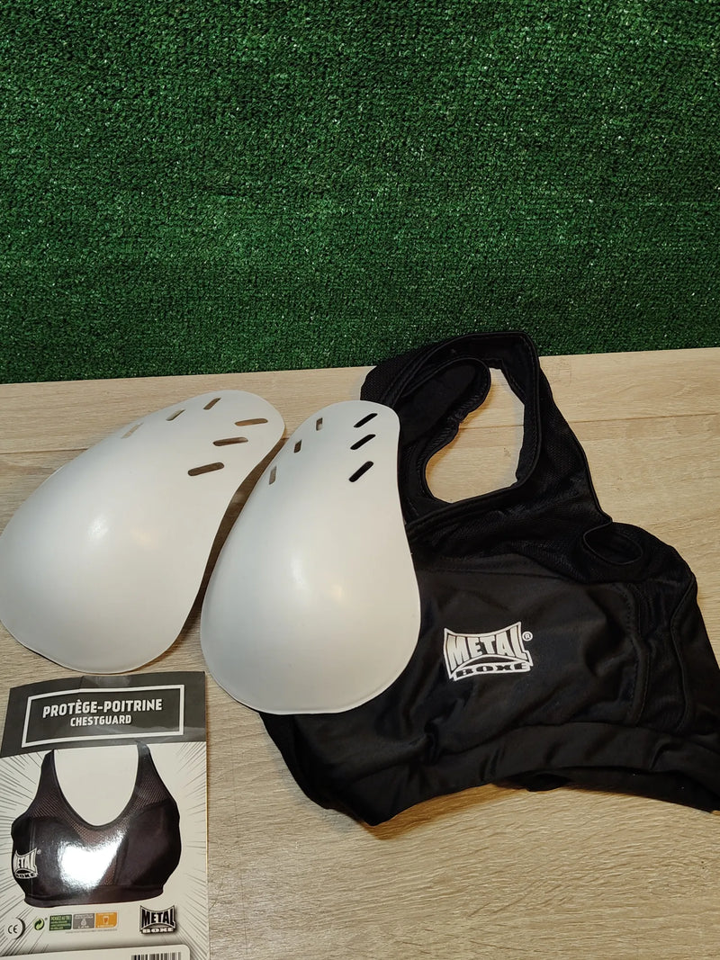 Brassiere con Carcasas para el Pecho Metal Boxe