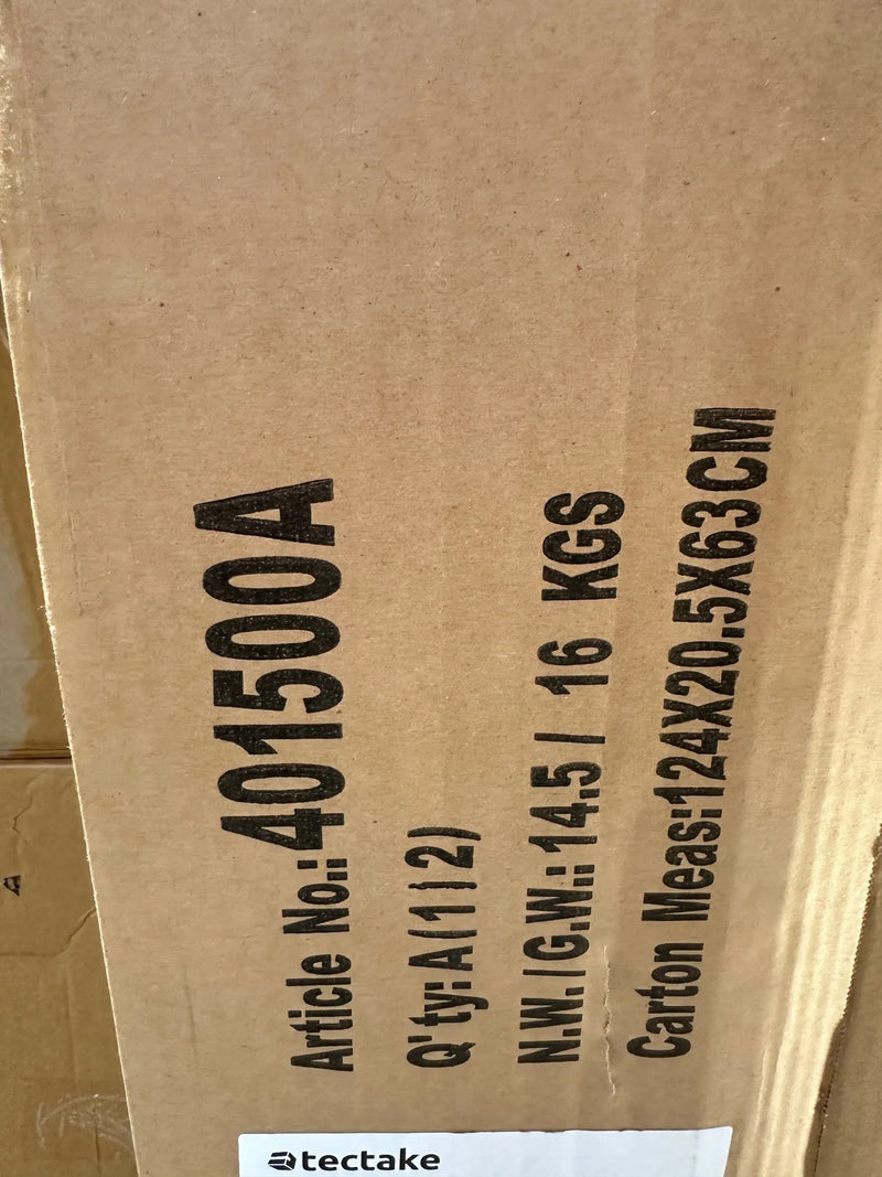 Juego de 2 tumbonas de aluminio