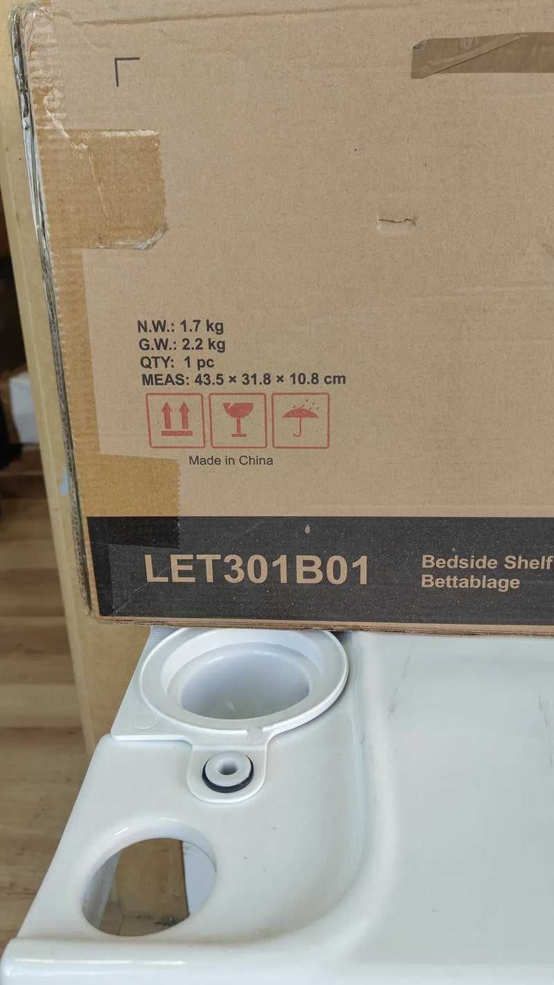 Estante de Cama, Mesita de Noche Colgante