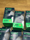 8 Bombillas LED E27-8,5W V-TAC