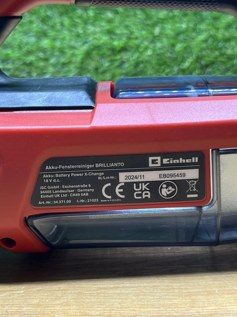 Limpiacristales con batería BRILLIANTO Power X-Change Einhell