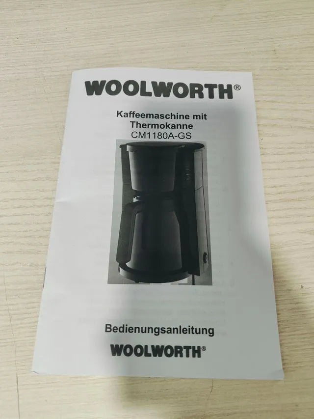 Cafetera - Woolworth 1L Jarra, funcion antigoteo