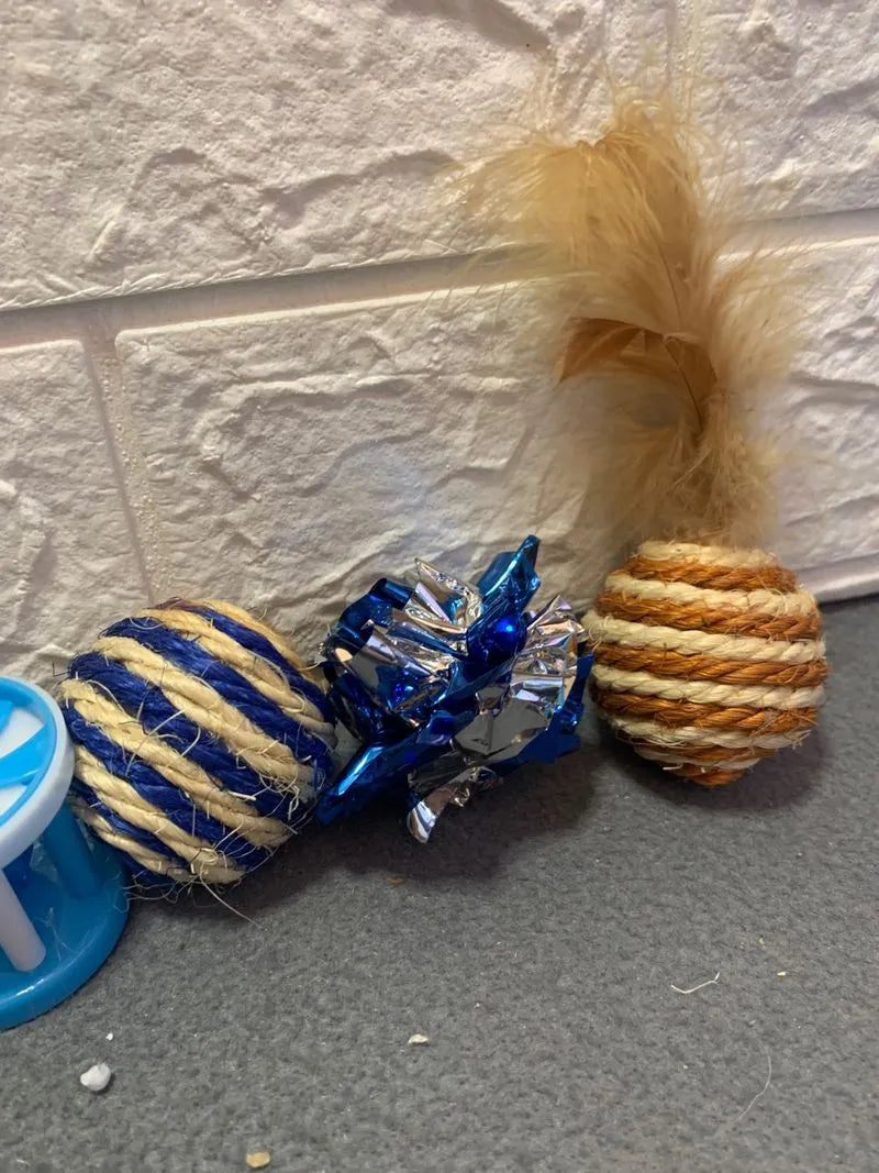 Piezas de juguete para gato