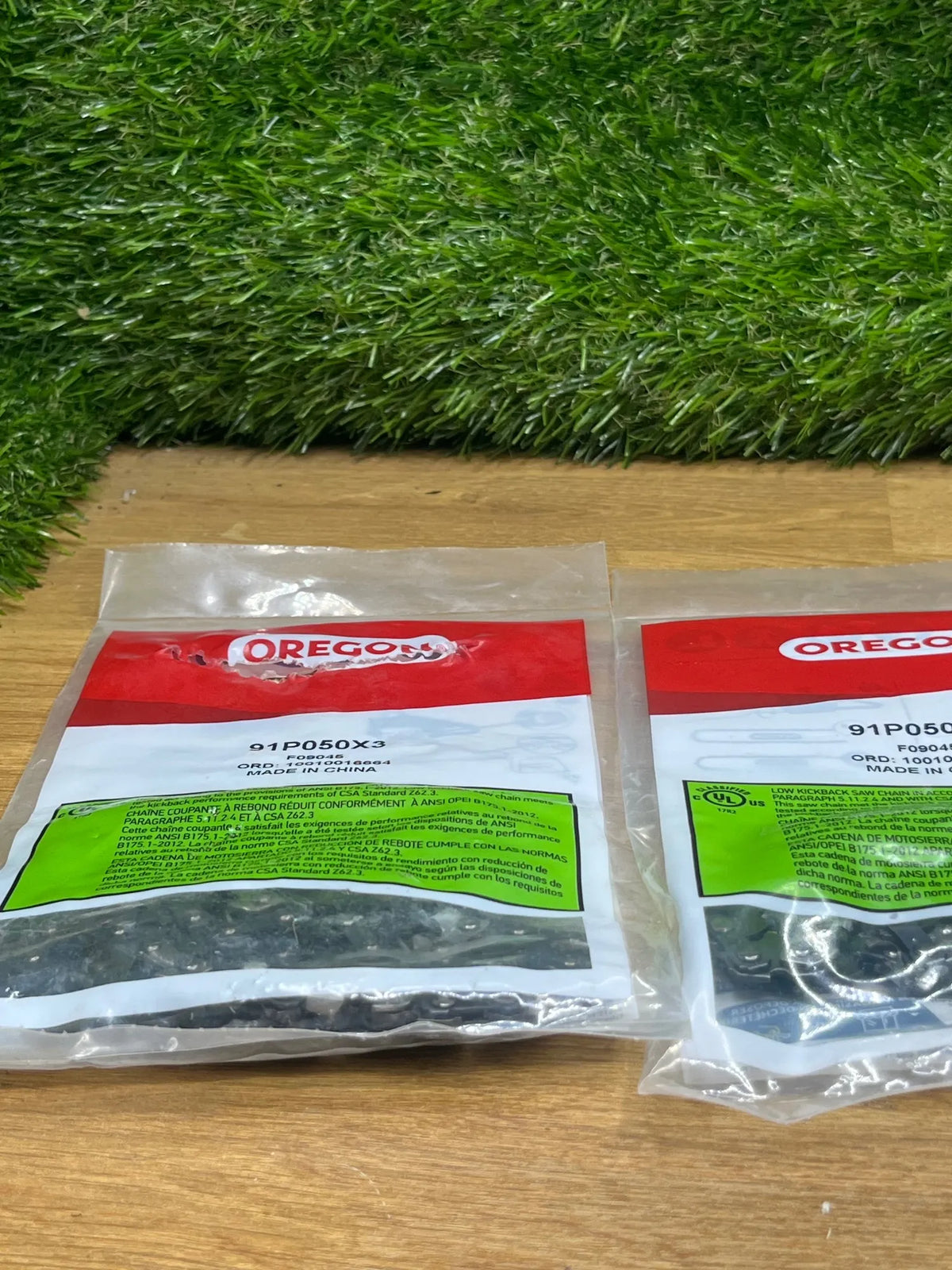 Pack de 3 Cadenas de Motosierra Oregon