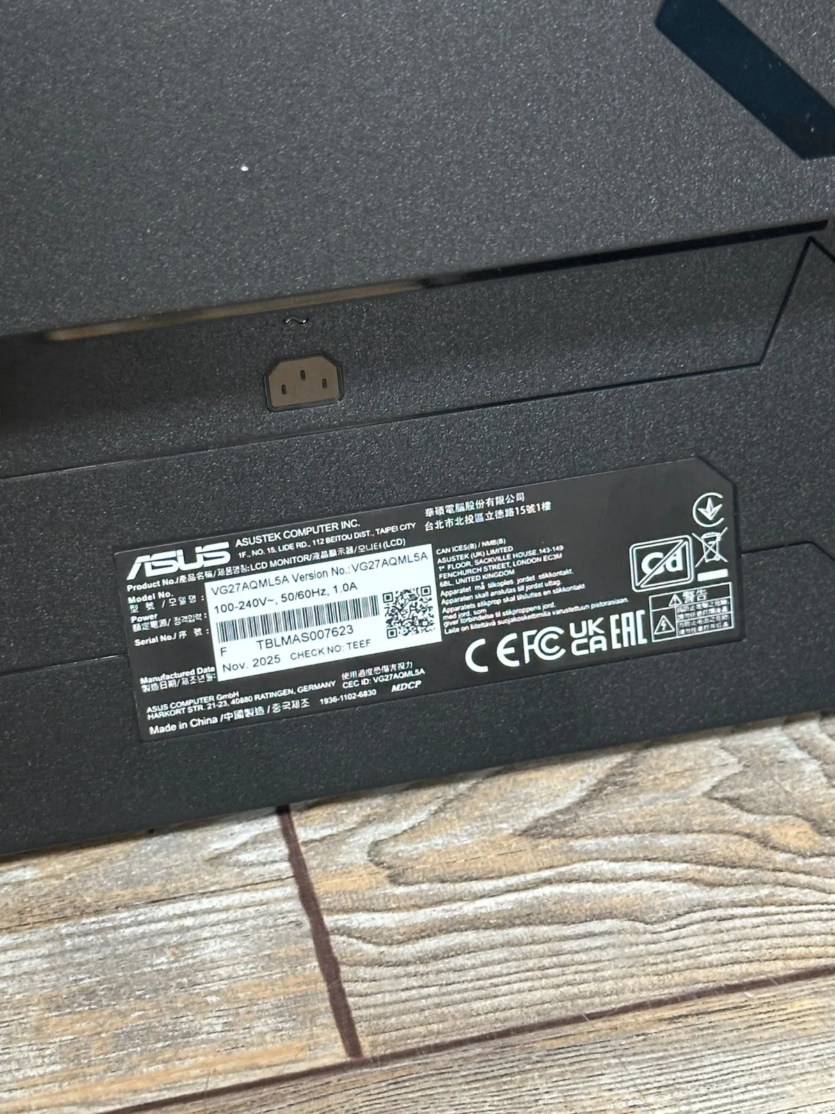 Monitor gaming Asus Tuf