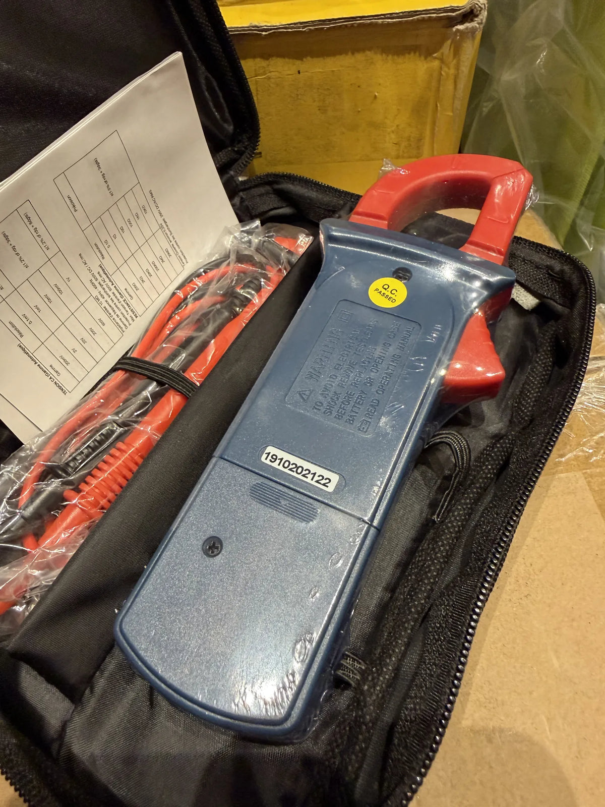 Pinza Amperimétrica AstriAI