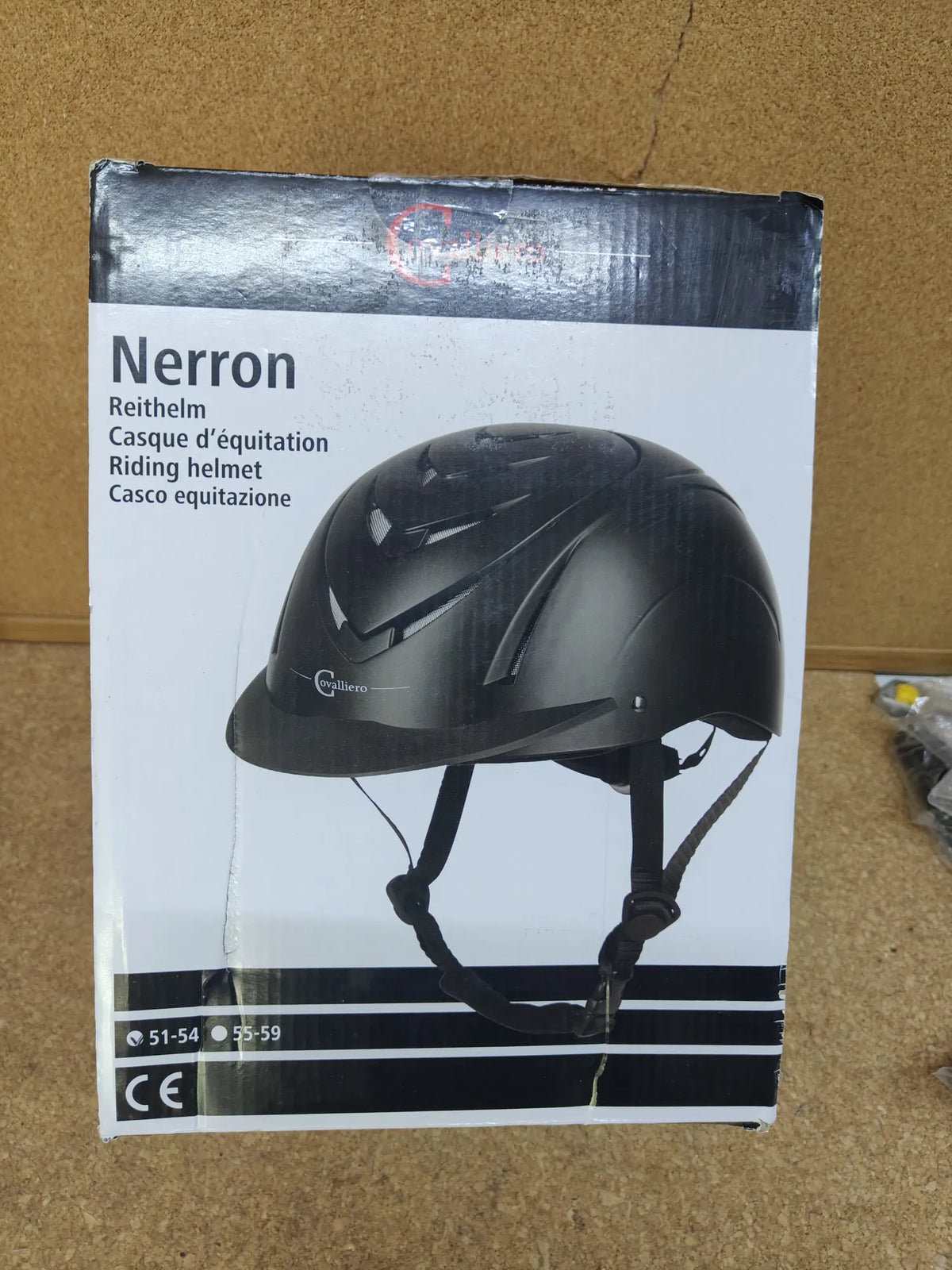 Casco de equitación Nerron Covalliero