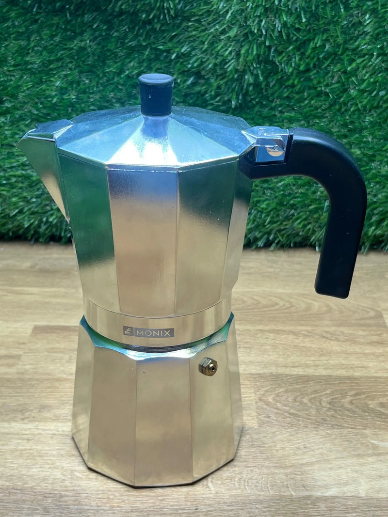 Cafetera de aluminio 9 tazas Monix Vitro Express