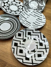 Juego de 6 tazas de café con plato