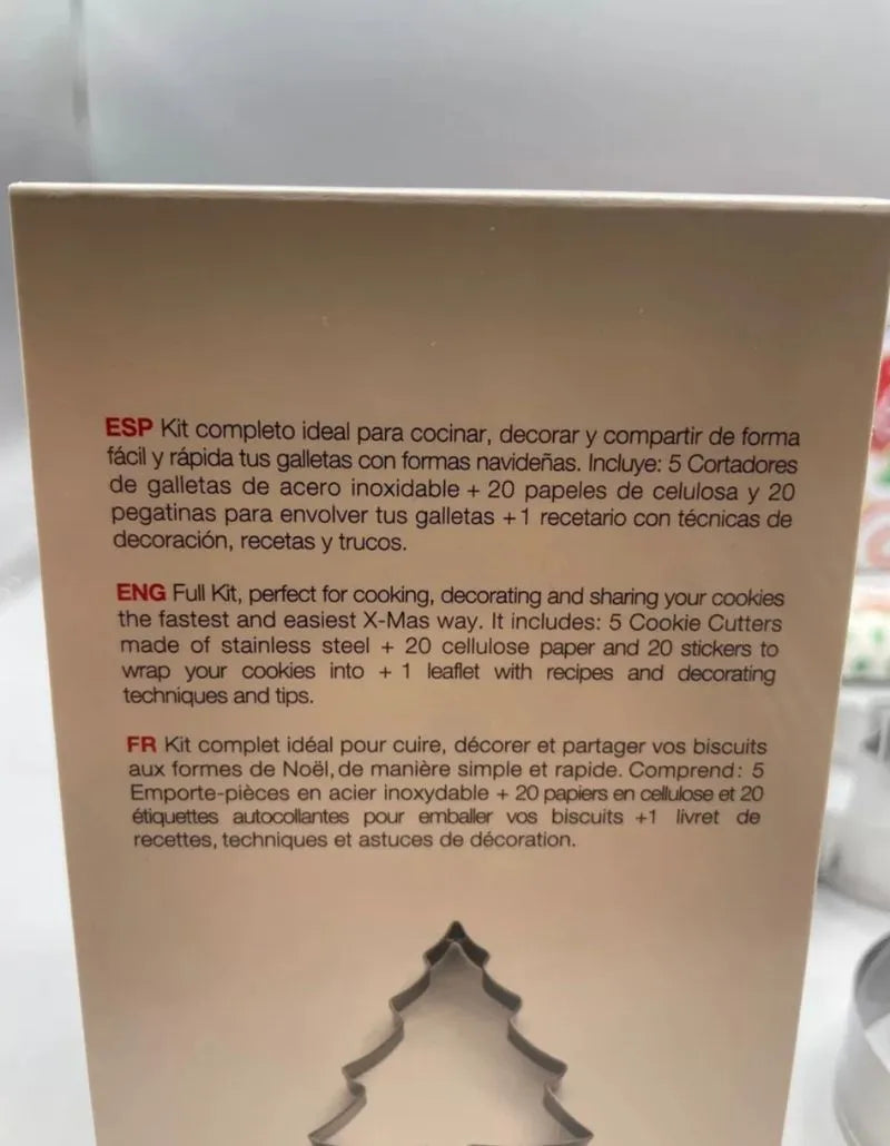 Kit para cocinar galletas

Como nuevo