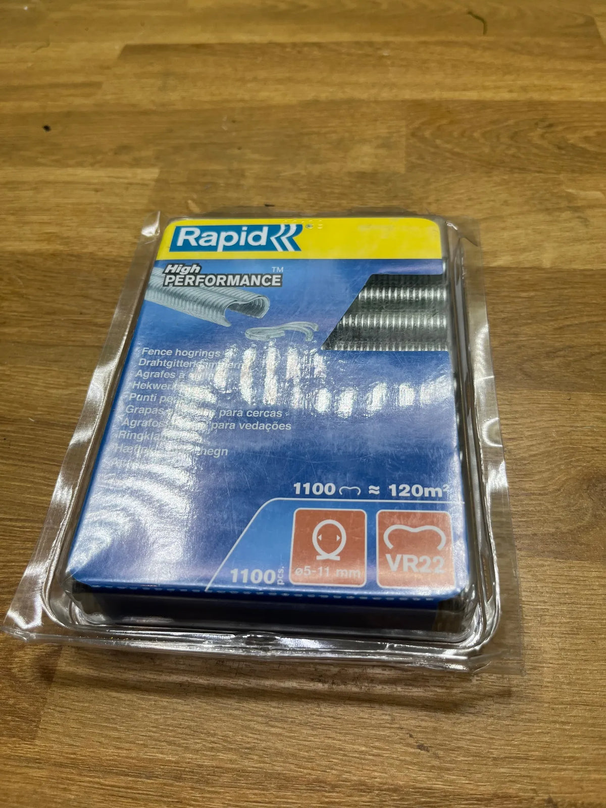 Grapas Galvanizadas para Cercas y Vallas VR22 Rapid