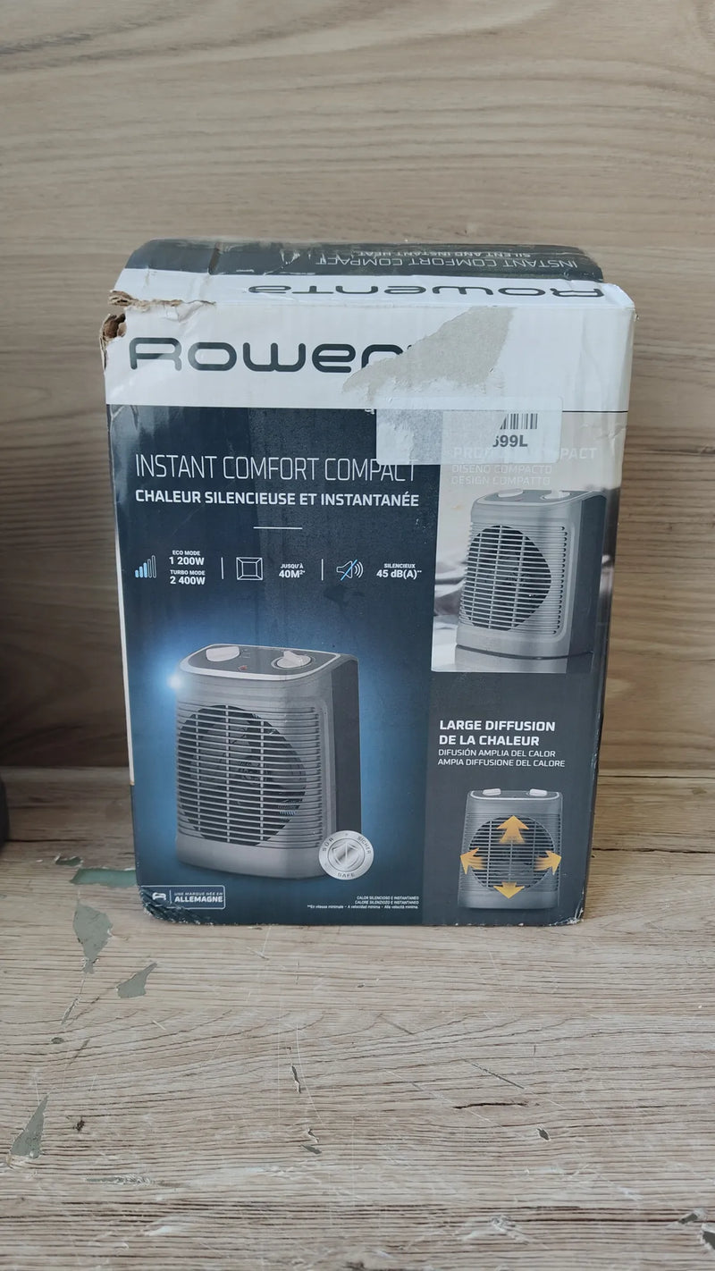 Calefactor 2400W, Función Silence, 2 Velocidades