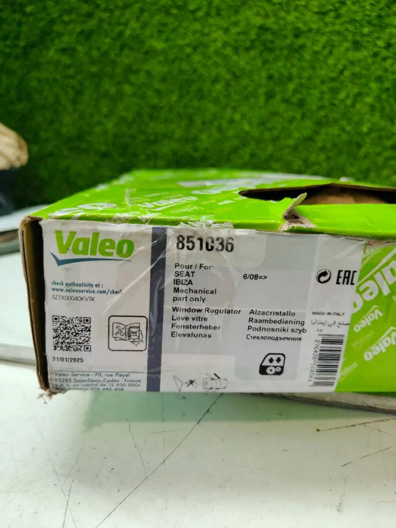 Mecanismo de elevalunas 851036 - VALEO