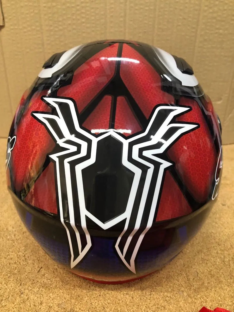Casco Moto Spiderman