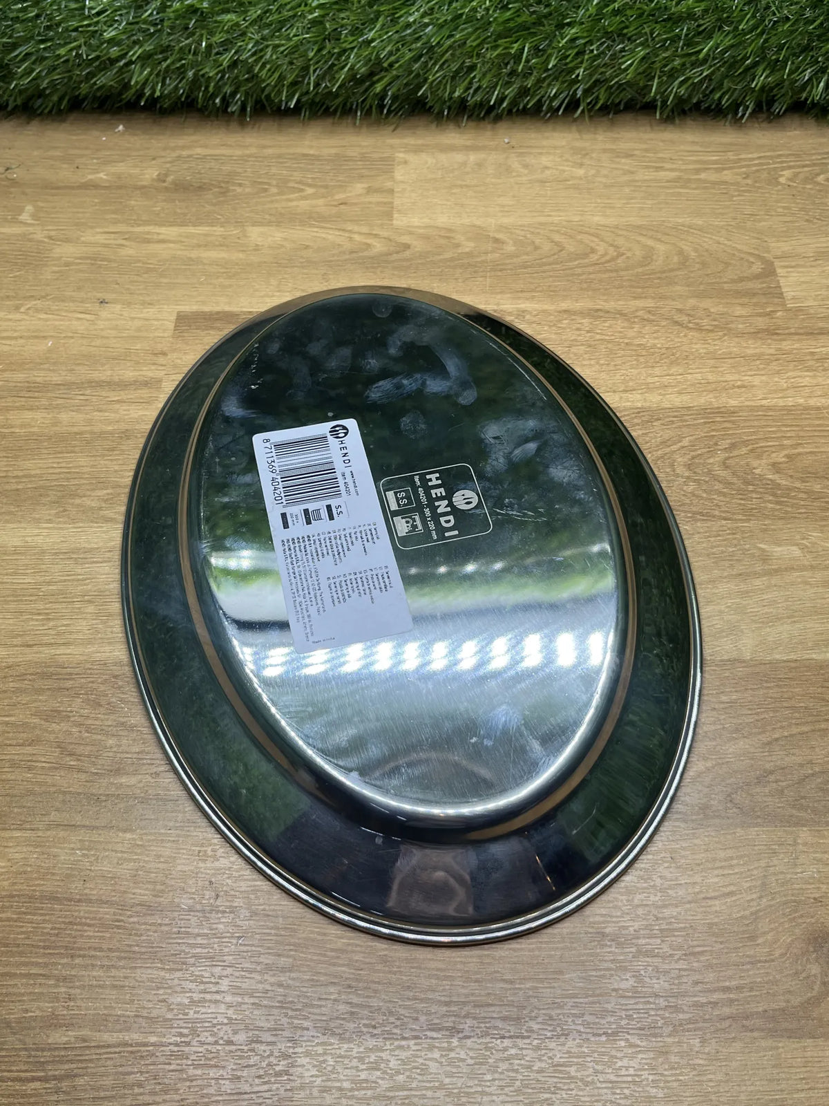 Plato oval de servicio 300x220mm HENDI