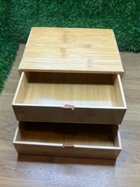 Caja 2 cajones Correas Cuero 5five